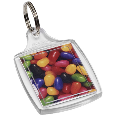 Picture of MODE S5 CLASSIC KEYRING CHAIN in Transparent Clear Transparent
