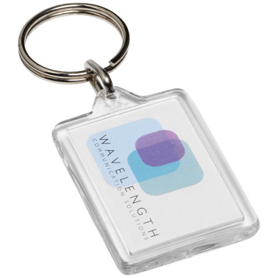 Picture of MIDI Y1 COMPACT KEYRING CHAIN in Clear Transparent Clear Transparent.