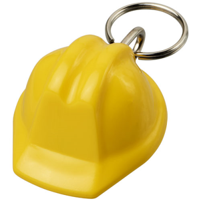 Picture of KOLT HARD-HAT-SHAPED KEYRING CHAIN in Yellow
