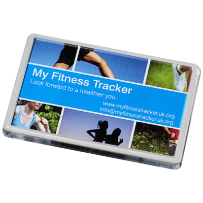 Picture of LURE PLASTIC FRIDGE MAGNET in Transparent Clear Transparent
