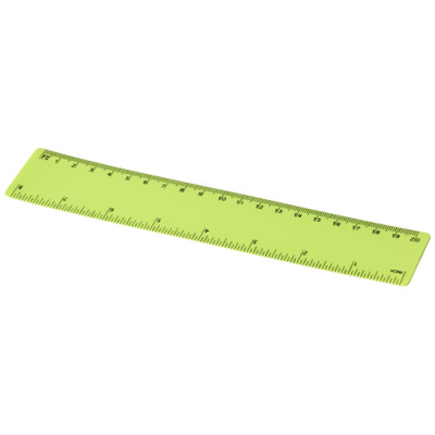 Picture of ROTHKO 20 CM PLASTIC RULER in Lime.