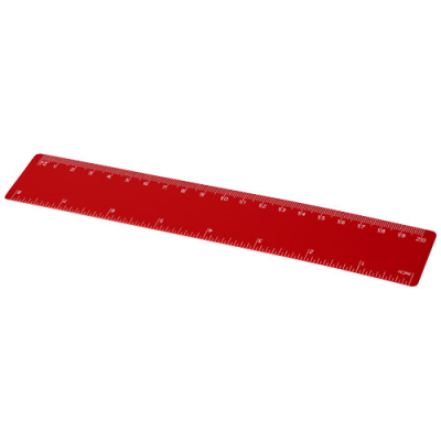 Picture of ROTHKO 20 CM PLASTIC RULER in Red.