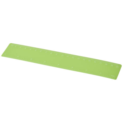 Picture of ROTHKO 20 CM PLASTIC RULER in Frosted Green.