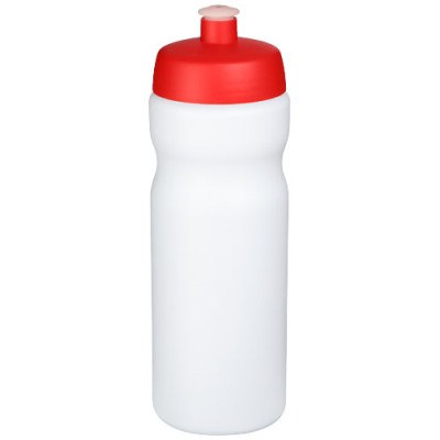 Picture of BASELINE® PLUS 650 ML SPORTS BOTTLE in White & Red.