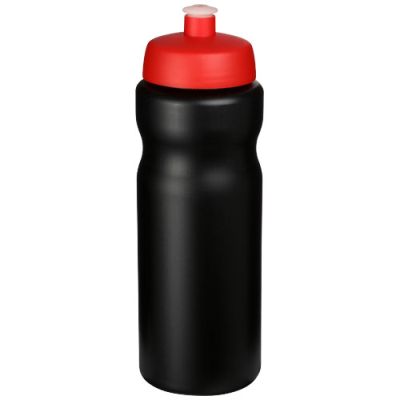 Picture of BASELINE® PLUS 650 ML SPORTS BOTTLE in Solid Black & Red.