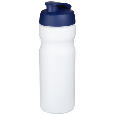 Picture of BASELINE® PLUS 650 ML FLIP LID SPORTS BOTTLE in White & Blue