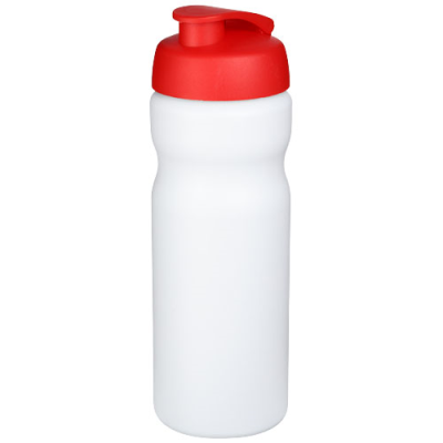 Picture of BASELINE® PLUS 650 ML FLIP LID SPORTS BOTTLE in White & Red