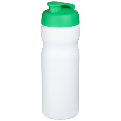 Picture of BASELINE® PLUS 650 ML FLIP LID SPORTS BOTTLE in White & Green