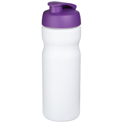 Picture of BASELINE® PLUS 650 ML FLIP LID SPORTS BOTTLE in White & Purple