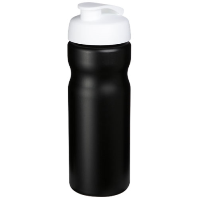 Picture of BASELINE® PLUS 650 ML FLIP LID SPORTS BOTTLE in Solid Black & White