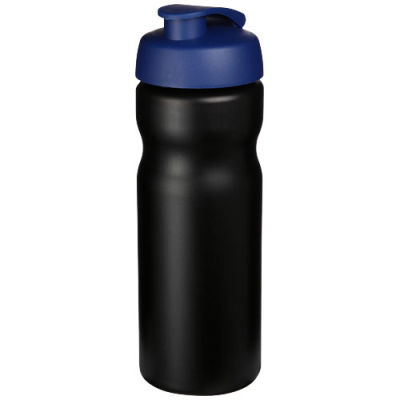 Picture of BASELINE® PLUS 650 ML FLIP LID SPORTS BOTTLE in Solid Black & Blue