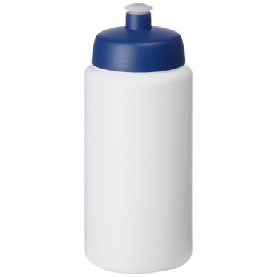 Picture of BASELINE® PLUS GRIP 500 ML SPORTS LID SPORTS BOTTLE in White & Blue