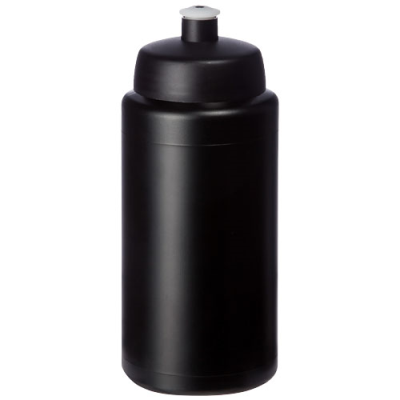 Picture of BASELINE® PLUS GRIP 500 ML SPORTS LID SPORTS BOTTLE in Solid Black.