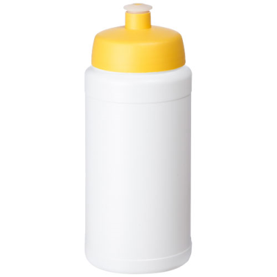 Picture of BASELINE® PLUS 500 ML BOTTLE with Sports Lid in White & Yellow