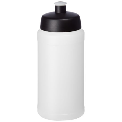 Picture of BASELINE® PLUS 500 ML BOTTLE with Sports Lid in Clear Transparent & Solid Black