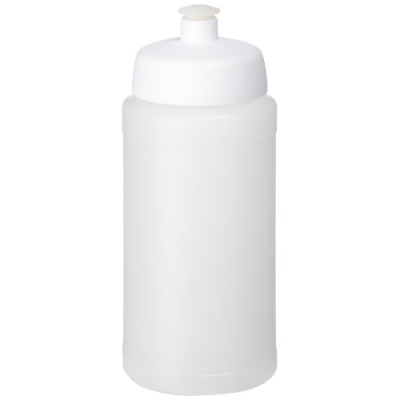 Picture of BASELINE® PLUS 500 ML BOTTLE with Sports Lid in Clear Transparent & White.