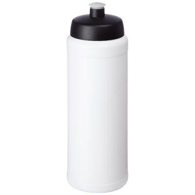 Picture of BASELINE® PLUS GRIP 750 ML SPORTS LID SPORTS BOTTLE in White & Solid Black.