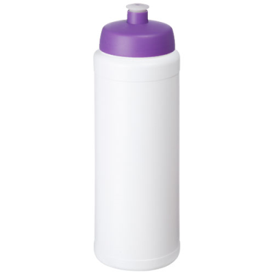 Picture of BASELINE® PLUS GRIP 750 ML SPORTS LID SPORTS BOTTLE in White & Purple.