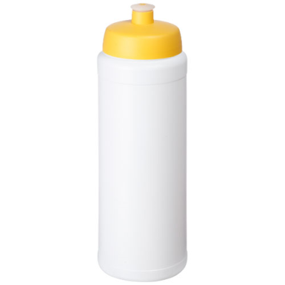 Picture of BASELINE® PLUS GRIP 750 ML SPORTS LID SPORTS BOTTLE in White & Yellow