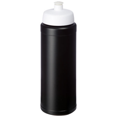 Picture of BASELINE® PLUS GRIP 750 ML SPORTS LID SPORTS BOTTLE in Solid Black & White