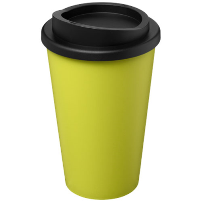 Picture of AMERICANO® RECYCLED 350 ML THERMAL INSULATED TUMBLER in Lime & Solid Black