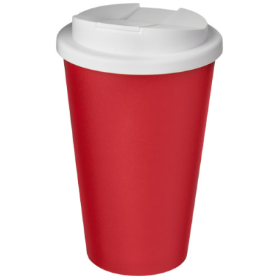 Picture of AMERICANO® 350 ML TUMBLER with Spill-Proof Lid in Red & White