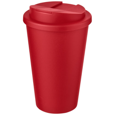 Picture of AMERICANO® 350 ML TUMBLER with Spill-Proof Lid in Red.
