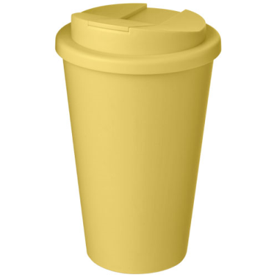 Picture of AMERICANO® 350 ML TUMBLER with Spill-Proof Lid in Yellow.