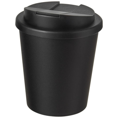 Picture of AMERICANO® ESPRESSO 250 ML TUMBLER with Spill-Proof Lid in Solid Black.