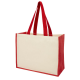 Picture of VARAI 320 G & M² CANVAS AND JUTE SHOPPER TOTE BAG 23L