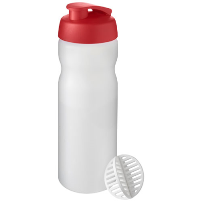Picture of BASELINE PLUS 650 ML SHAKER BOTTLE in Red & Frosted Clear Transparent.