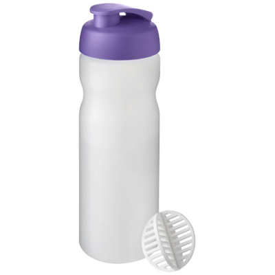 Picture of BASELINE PLUS 650 ML SHAKER BOTTLE in Purple & Frosted Clear Transparent.