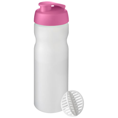 Picture of BASELINE PLUS 650 ML SHAKER BOTTLE in Magenta & Frosted Clear Transparent.