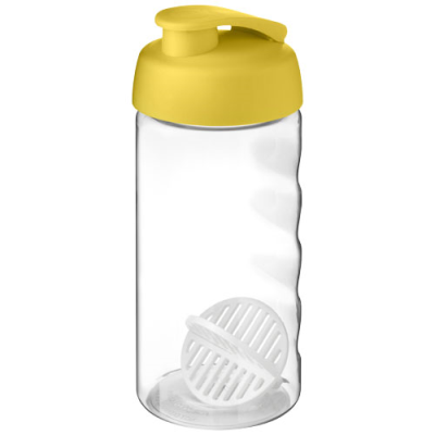 Picture of H2O ACTIVE BOP 500 ML SHAKER BOTTLE in Yellow & Clear Transparent