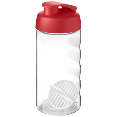 Picture of H2O ACTIVE® BOP 500 ML SHAKER BOTTLE in Red & Clear Transparent.