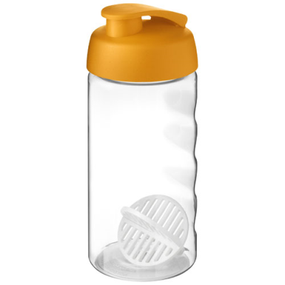 Picture of H2O ACTIVE® BOP 500 ML SHAKER BOTTLE in Orange & Clear Transparent