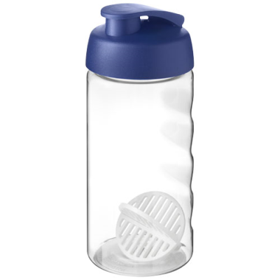 Picture of H2O ACTIVE BOP 500 ML SHAKER BOTTLE in Blue & Clear Transparent