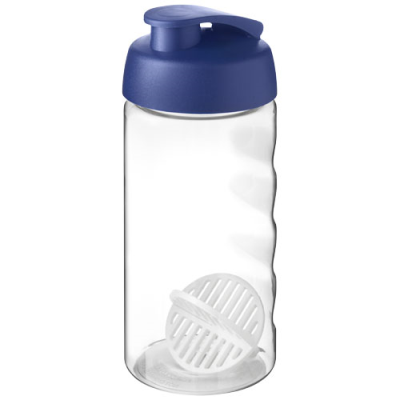 Picture of H2O ACTIVE® BOP 500 ML SHAKER BOTTLE in Blue & Clear Transparent.