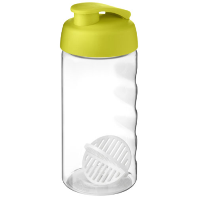 Picture of H2O ACTIVE® BOP 500 ML SHAKER BOTTLE in Lime & Clear Transparent