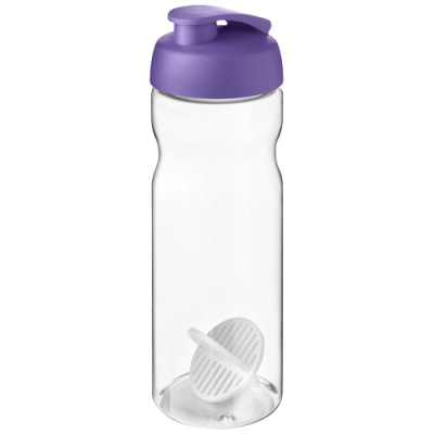 Picture of H2O ACTIVE BASE 650 ML SHAKER BOTTLE in Purple & Clear Transparent