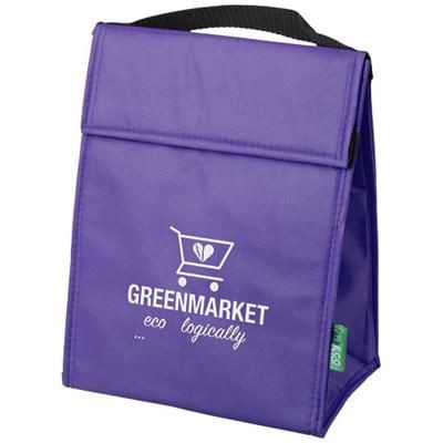 Picture of TRIANGULAR NON-WOVEN LUNCH COOL BAG in Lavender