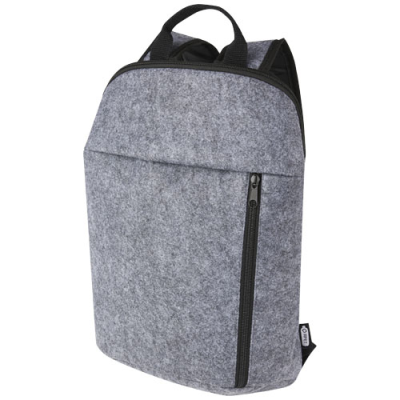 Picture of FELTA GRS RECYCLED FELT COOLER BACKPACK RUCKSACK 7L in Medium Grey