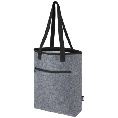 Picture of FELTA GRS RECYCLED FELT COOLER TOTE BAG 12L in Medium Grey