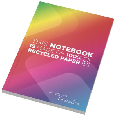 Picture of NOVELLA AUSTEN A5 RECYCLED SOFT COVER NOTE BOOK - 100 x SHEET