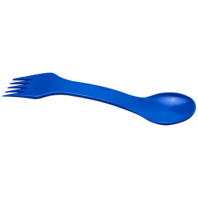 Picture of EPSY 3-IN-1 SPOON, FORK, AND KNIFE in Blue.