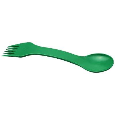 Picture of EPSY 3-IN-1 SPOON, FORK, AND KNIFE in Green.