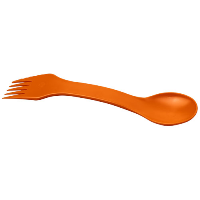 Picture of EPSY 3-IN-1 SPOON, FORK, AND KNIFE in Orange
