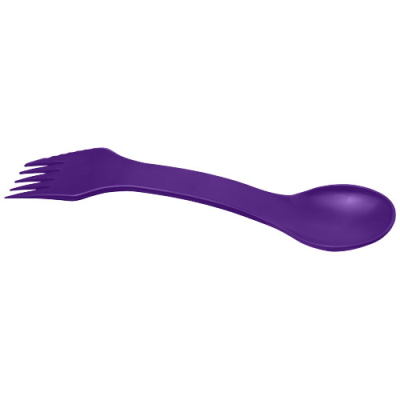 Picture of EPSY 3-IN-1 SPOON, FORK, AND KNIFE in Purple.