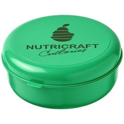 Picture of MIKU ROUND PLASTIC PASTA BOX in Green