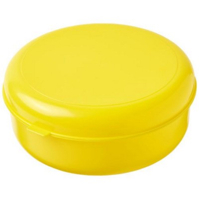 Picture of MIKU ROUND PLASTIC PASTA BOX in Yellow